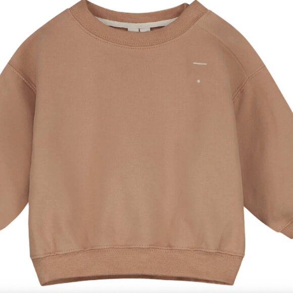 Gray Label Muted Brown Sweatshirt | 0-3M - Picture 1 of 5